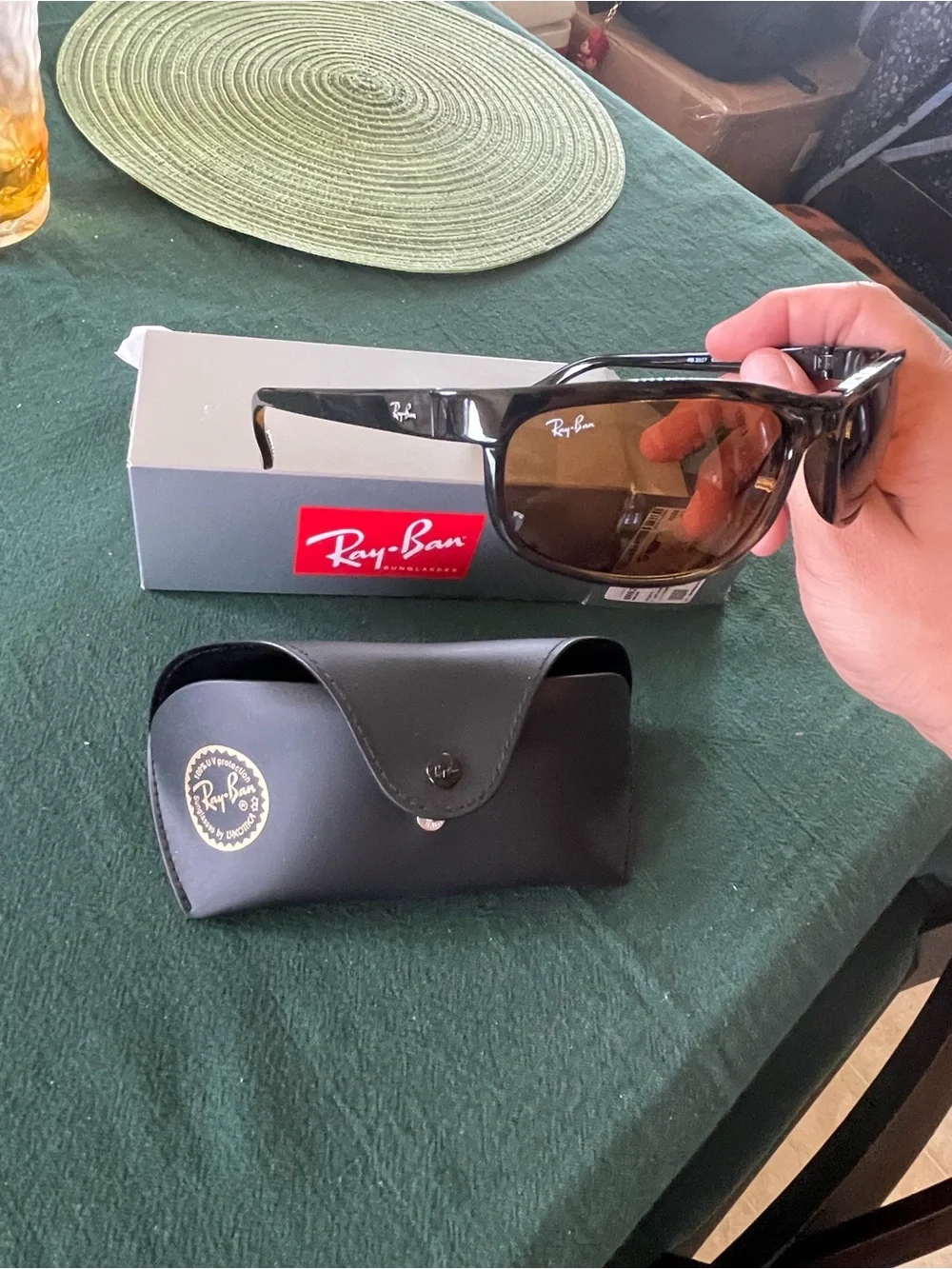 Ray- Ban Predator 2 Rectangle Sunglasses RB2027 * BRAND NEW* Never Worn